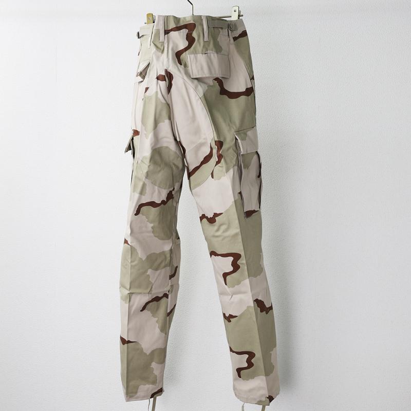 デッド! 米軍実物 デザート３カラーＢＤＵパンツ L-R リップストップ US. BDUパンツ[3カラーデザート] (M) ノンリップ生地 米軍 アメリカ軍