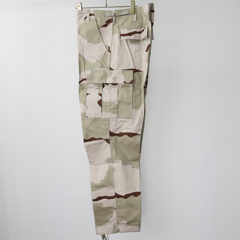 US. BDUパンツ[3カラーデザート] (M) ノンリップ生地 米軍 アメリカ軍