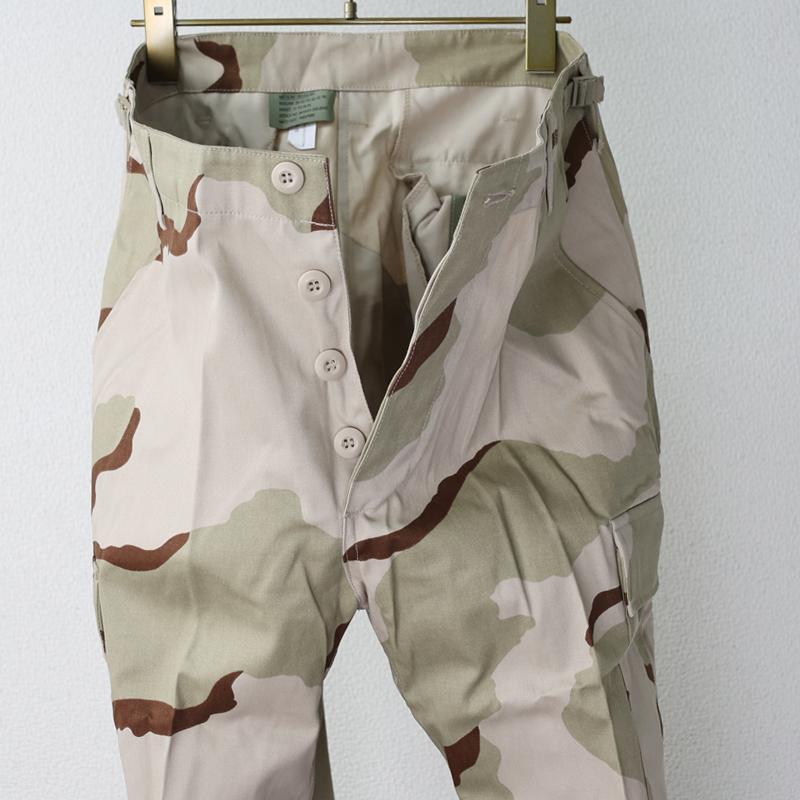 US. BDUパンツ[3カラーデザート] (M) ノンリップ生地 米軍 アメリカ軍