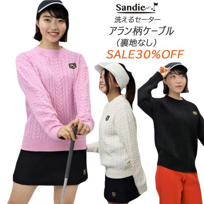 Sandie サンディー ゴルフレディース セーター 新作 オシャレ星柄 www