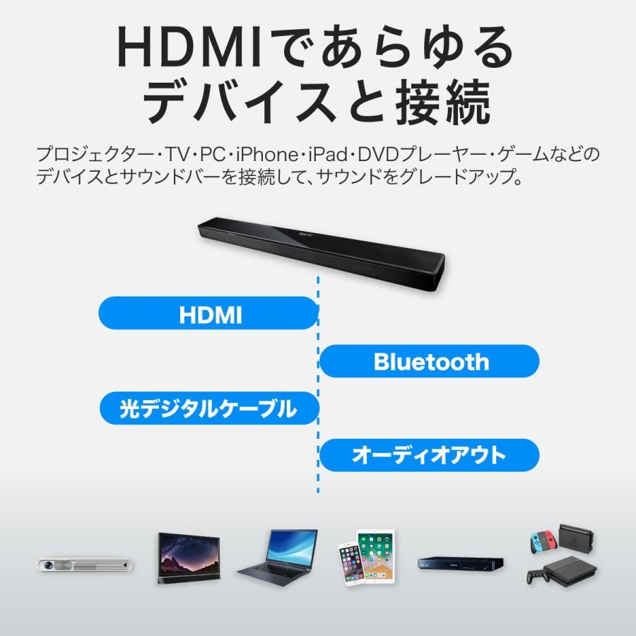 サウンドバー スピーカー Hdmi Bluetooth テレビスピーカー ホームシアター 壁掛け 高音質 シアターバー テレビ ワイヤレス Iphone Funlogy Music Fun Music Funlogy Yahoo 店 通販 Yahoo ショッピング