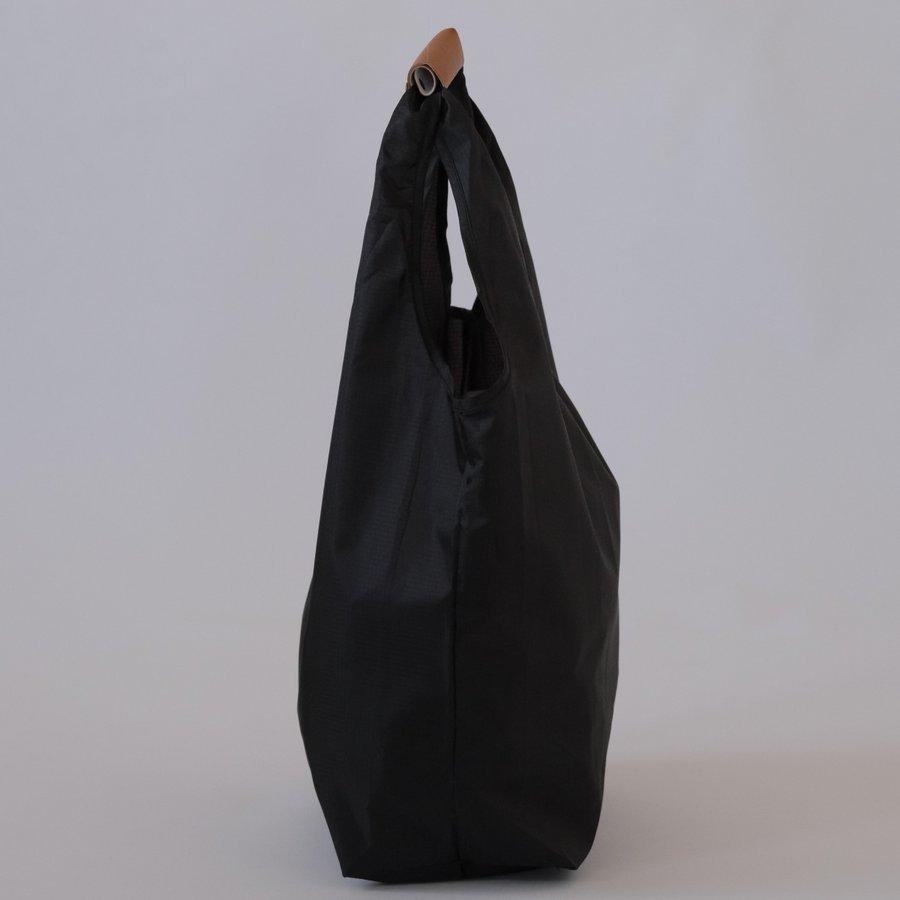 コンパクトエコバッグ（BLACK×BROWN)15.5cm |  | 01