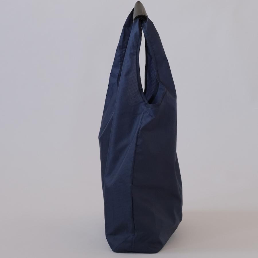 コンパクトエコバッグ（NAVY×BLACK)10cm |  | 01