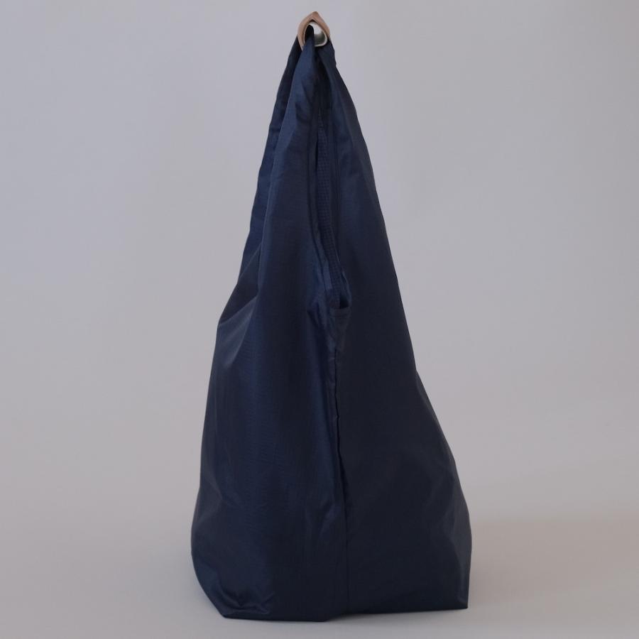 コンパクトエコバッグ（NAVY×BROWN）21cm |  | 01