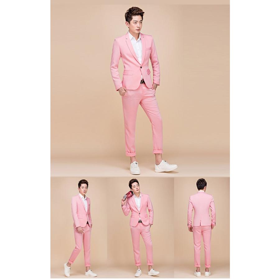 ステージ衣装 メンズ スーツ カラースーツ 上下2点セット 忘年会 新年会 ステージ衣装 ダンス衣装 カラオケ衣装 舞台衣装 ハロウィン コスプレ 13色 Ccd2 サンドリスオンライン 通販 Yahoo ショッピング