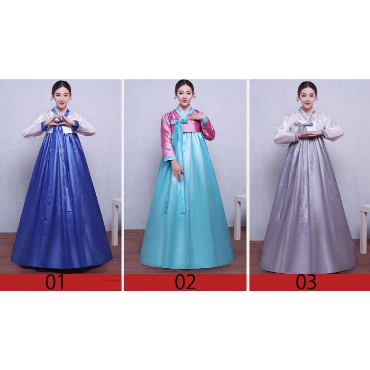 今季も再入荷 韓服 レディース チマチョゴリ 韓国伝統衣装 韓国服 ダンス衣装 マキシ丈 ステージ衣装 仮装 舞台劇 イベント 文化祭 合唱団 民族風 11色 全店2点送料無料 Ryctel Com