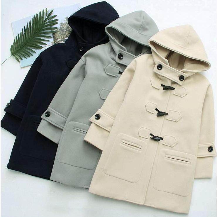 ピーコート レディース Pコート ロング丈 ダッフルコート 冬アウター フード付き キルティングコート 中綿コート 森ガール 通学 高校生 無地 3色 Sand3246 サンドリスオンライン 通販 Yahoo ショッピング