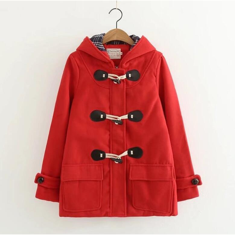 ピーコート レディース Pコート ロング丈 ダッフルコート 冬アウター フード付き 暖かい コート 可愛い 森ガール 中学生 高校生 通学 学生 3色 Sand3249 サンドリスオンライン 通販 Yahoo ショッピング