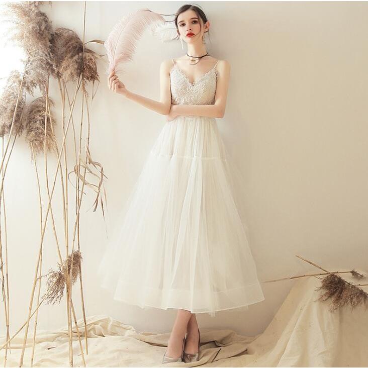 ウェデイングドレス 花嫁ドレス キャミソールワンピース 白ドレス 二次会 お呼ばれ シンプル マキシドレス レース 結婚式 新婚旅行 全店2点送料無料 Sand3681 サンドリスオンライン 通販 Yahoo ショッピング