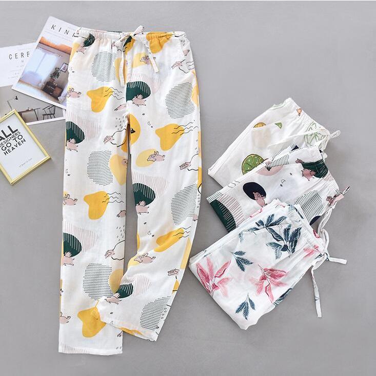 二重ガーゼパジャマパンツ ガーゼパンツ コットン100 パンツ 部屋着パンツ 春秋ナイトウエア ふんわり棉パンツ 柄付き 快適パジャマパンツ Sand4341 サンドリスオンライン 通販 Yahoo ショッピング