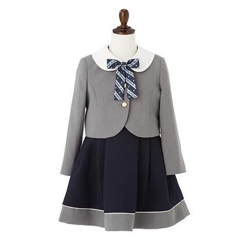 Alice Magic 入学式 女の子 小学生 フォーマルワンピース 3点セット ボレロ ワンピース 卒園式 リボン ジャケット付き 子 Blusquare Org