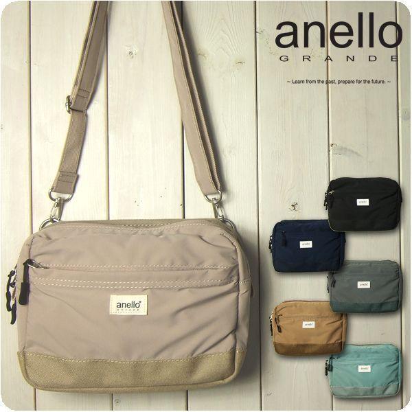 アネロ ショルダーバッグ 斜めがけ レディース メンズ 軽量 撥水 ポリエステル スクエア ミニ ショルダーバッグ H739 バッグと財布のサンディブラウン 通販 Yahoo ショッピング