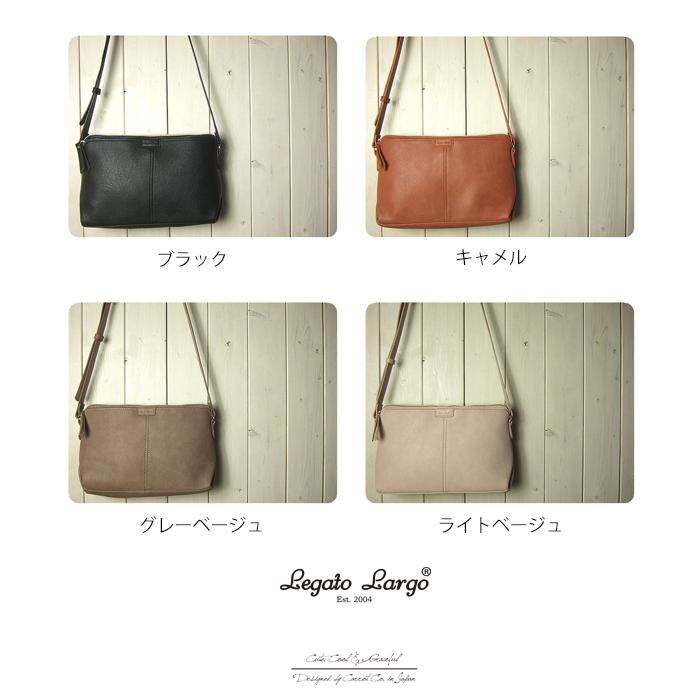 Legato Largo（レガートラルゴ） ショルダーバッグ レディース 軽い