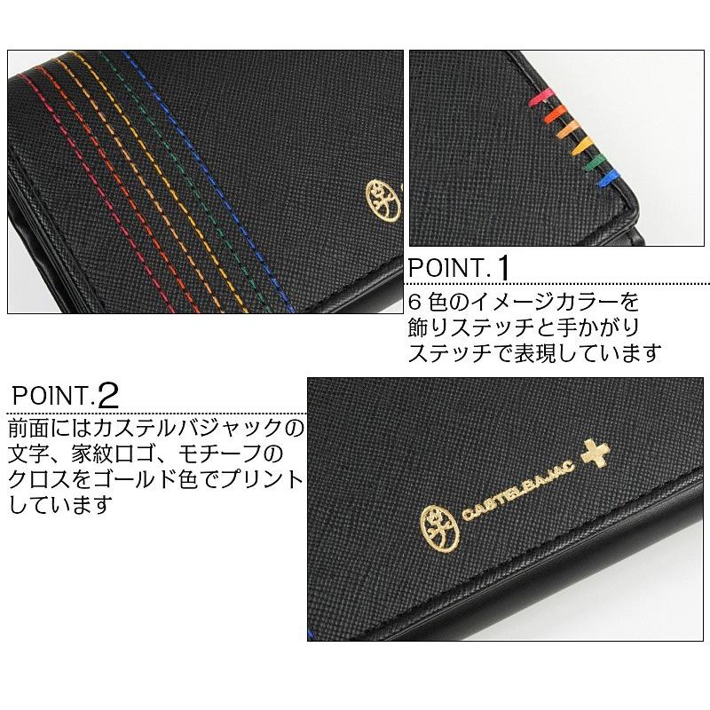カステルバジャック シェスト 長財布 027604 グリーン CASTELBAJAC カステルバジャック 長財布 本革 ステッチ 027604