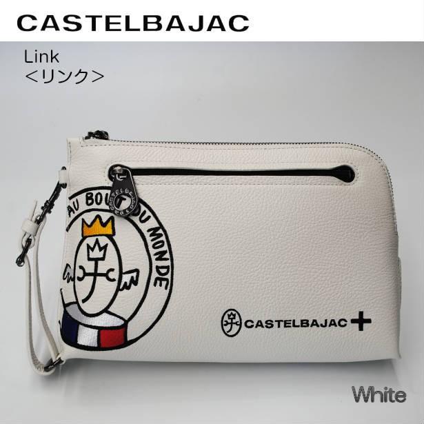 バッグメンズポーチ クラッチバッグ 牛革  カステルバジャック CASTELBAJAC  リンク 030211 | CASTELBAJAC
