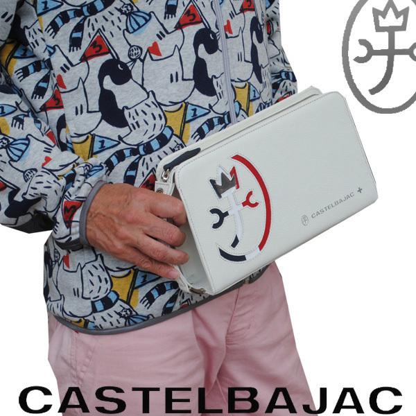 CASTELBAJAC ラウンドファスナー三角セカンド バッグ CARNET カルネ 032211 032211 サンエー 通販  