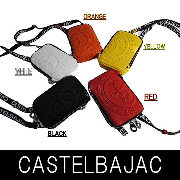 CASTELBAJAC カステルバジャック スマホショルダー Wroom ダブル