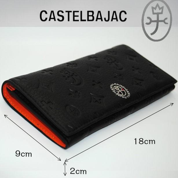 サイフ 長札 かぶせ長財布 メンズ ユニセックス(男女兼用) CASTELBAJAC