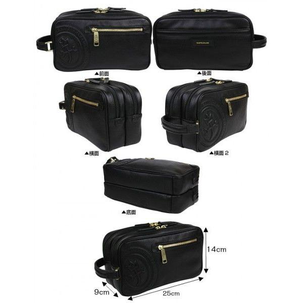 バッグ Ｗファスナーセカンド　牛革 カステルバジャック CASTELBAJAC 　ロンド 085204 | CASTELBAJAC | 03