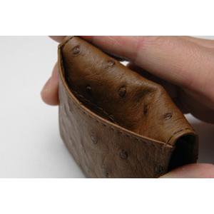 サイフ 小銭入れ ホック式オーストリッチ 【ostrich】 : サンエー