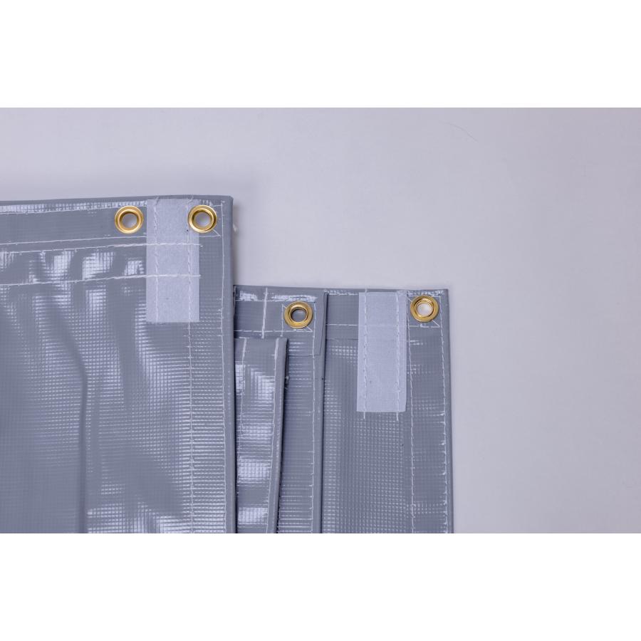 防音シート 超軽量 （厚さ0.4mm）1.8m×5.4m【40枚セット】グレー 足場
