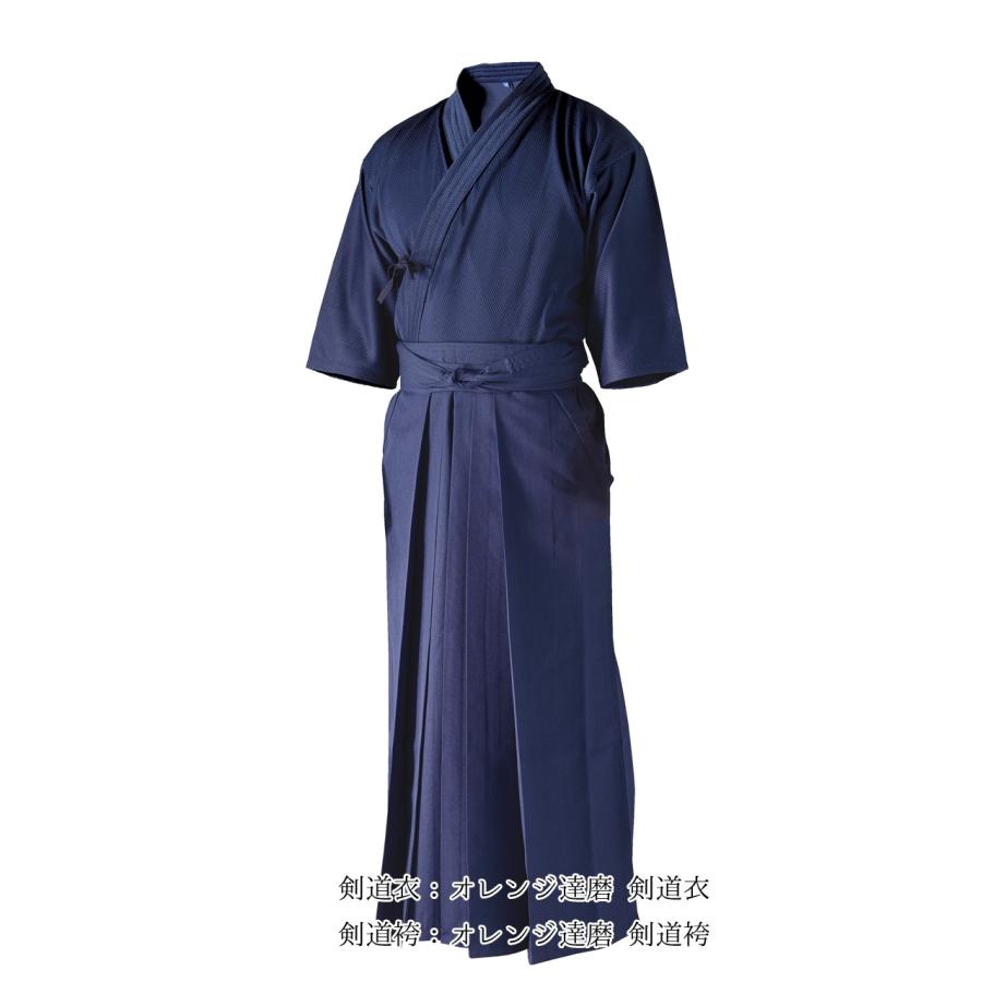 剣道着 生地胴完成品 牛紺革胸総波千鳥仕立 #ミツボシ #mitsuboshi