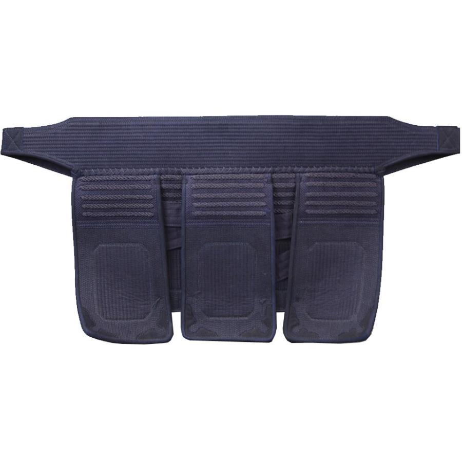 ミツボシ 天 ベーシック 6mm織刺（ヘリ紺鹿革仕立） 剣道防具セット