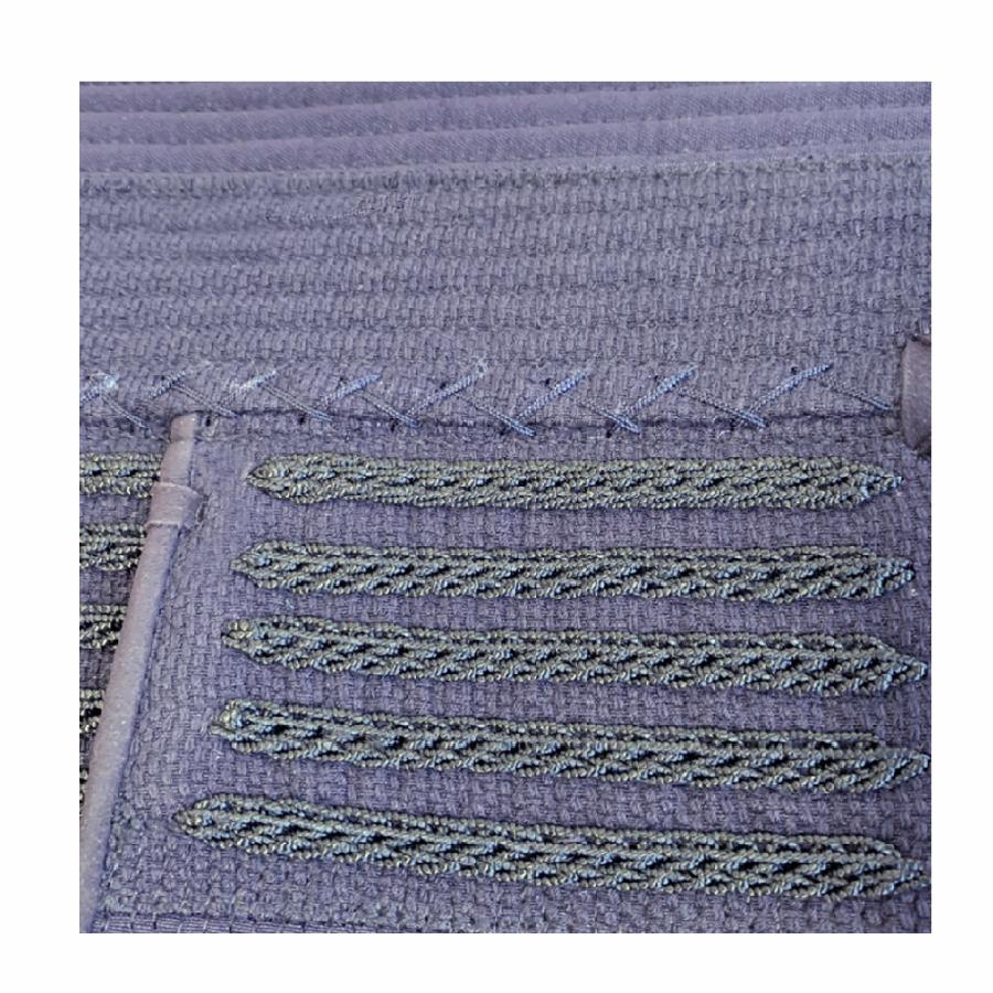 松勘工業　閃 HIRAMEKI NEXT 8mm×4ｍｍナナメ刺　最先端ポリエステル防具　垂単品 (中高生・ 一般用)_3