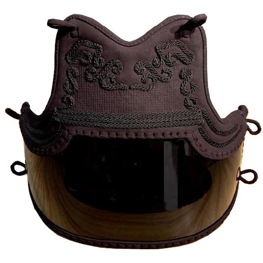 松勘工業】 活人 総人工紺革十字刺 防具 セット (中高生・ 一般用