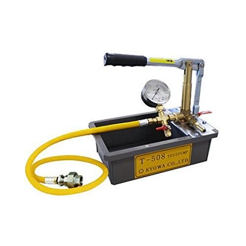 キョーワ 手動式テストポンプ/T-508/最高圧力2.5MPa/吐出口径8A