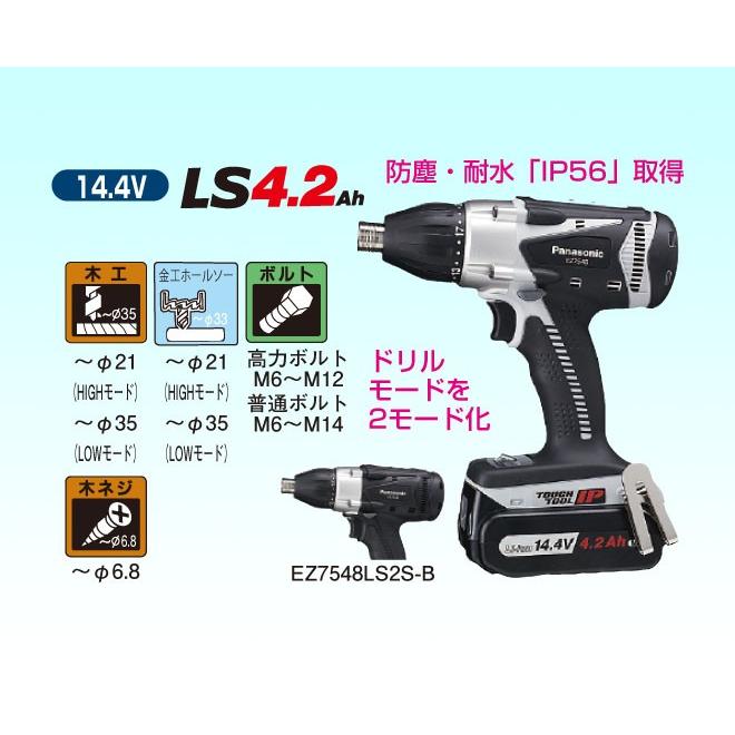 Panasonic（パナソニック） マルチインパクトドライバー EZ7548LS2S-H 