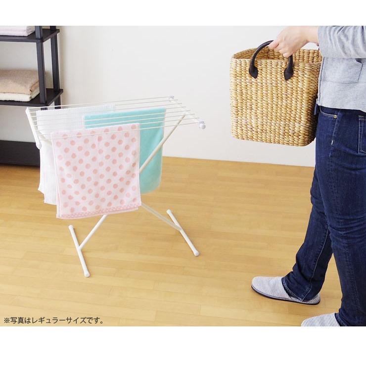 物干し タオルハンガー 室内物干し 物干しスタンド タオル掛け 洗濯物干し タオル干し スリム 折りたたみ バスタオル レギュラーサイズ ekans エカンズ OT-12W | ekans | 05