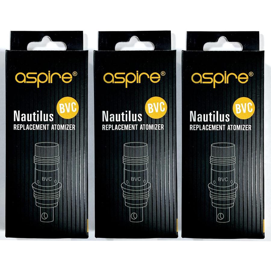 aspire（アスパイア） aspire nautilus コイル BVC メッシュ 5個入り 3
