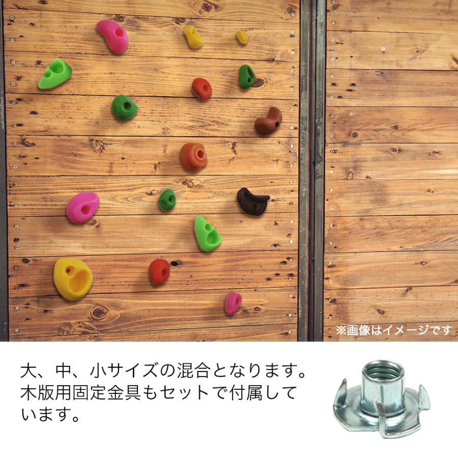 クライミングホールドセット カラフル （木壁・パネル用金具付き） 楽天市場】【営業日当日発送】クライミングホールド セット木壁