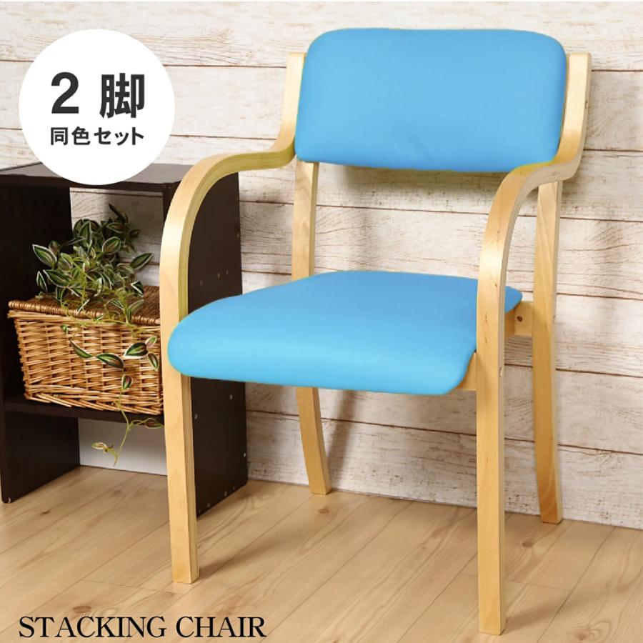 事業者専用／ ダイニングチェ ア 2脚セット 介護椅子 肘付き 7色