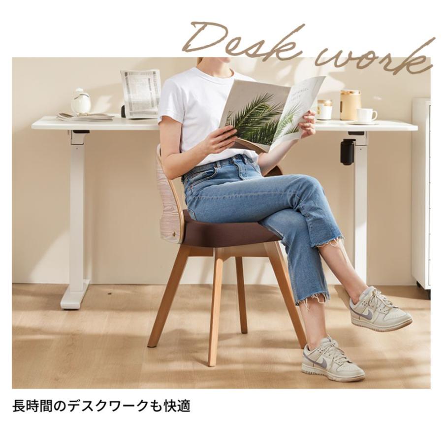 2脚セット ダイニングチェア 回転 木製 北欧 椅子 コンパクト 2脚セット ダイニングチェア 回転 木製 北欧 椅子 コンパクト