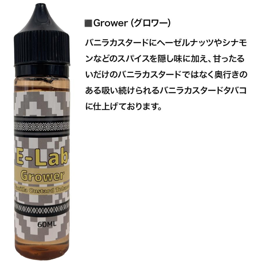 E-lab リキッド 60ml 電子タバコ VAPE ベイプ 国産 イーラボ 