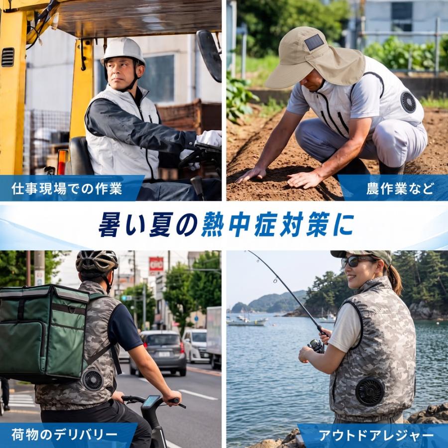 空調ファン バッテリー セット 30V 50V 空調作業服 ファン付きウェア用