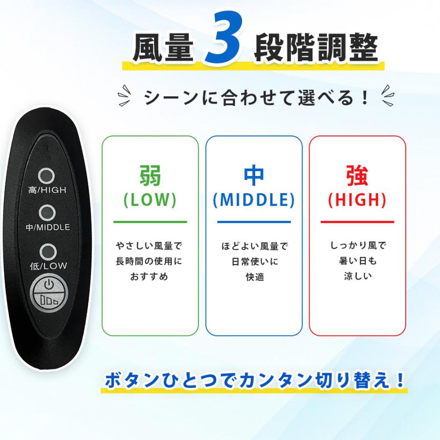 空調服 ファン 12V リモコン付き 2個セット USBケーブル付属 3段階風量