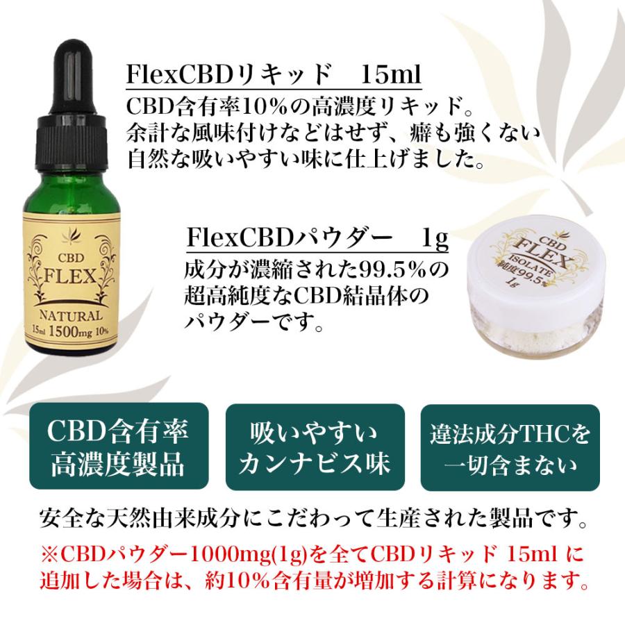 CBD パウダー FlexCBD アイソレート 1000mg 含有率 99.5 CBD パウダー FlexCBD アイソレート 1000mg 含有率 99.5