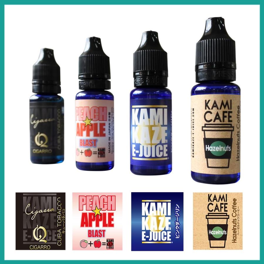 電子タバコ リキッド VAPE ベイプ 国産 KAMIKAZE E-JUICE カミカゼ 15ml｜sanesuline｜02