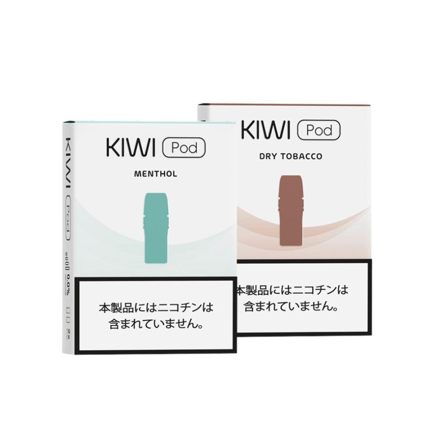 KIWI Spark POD カートリッジ 1.8ml 300パフ 2個入り Dry Tobacco