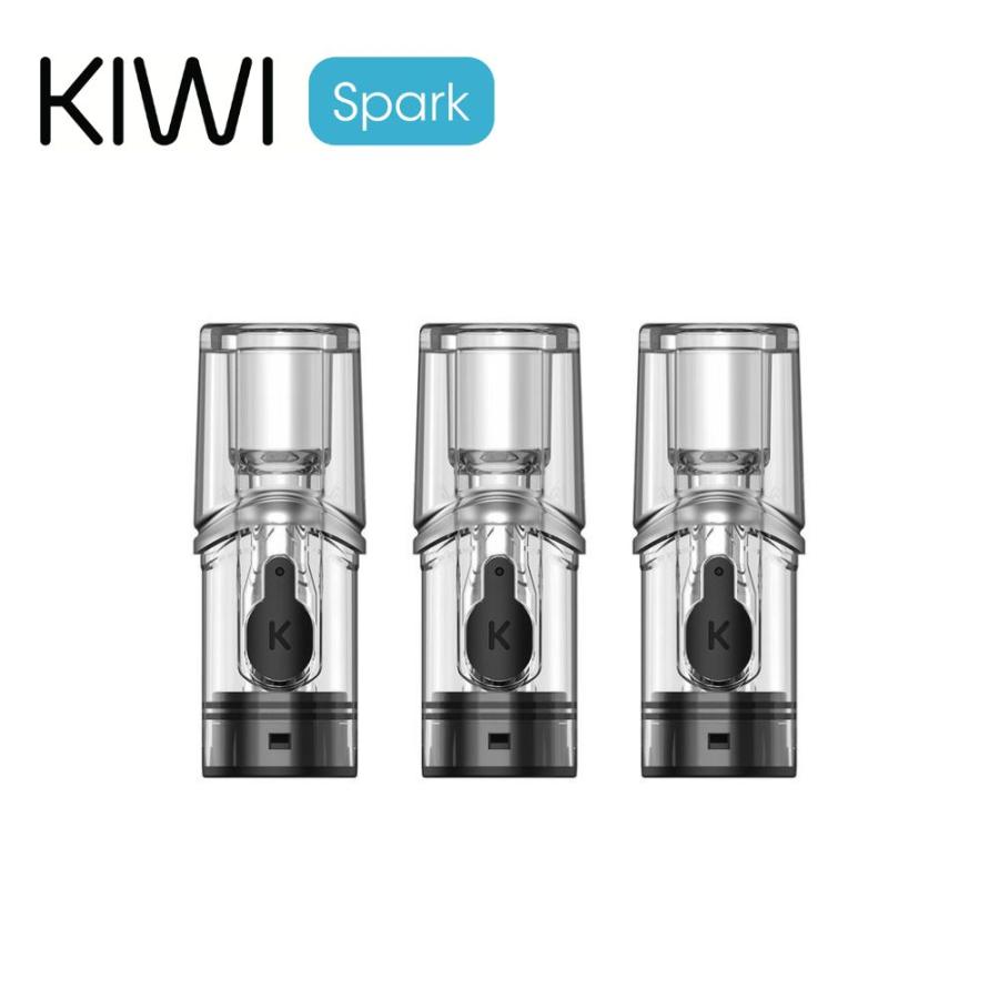 KIWI Spark POD カートリッジ 2.0ml 1.2Ω 0.8Ω 3個入り 電子タバコ