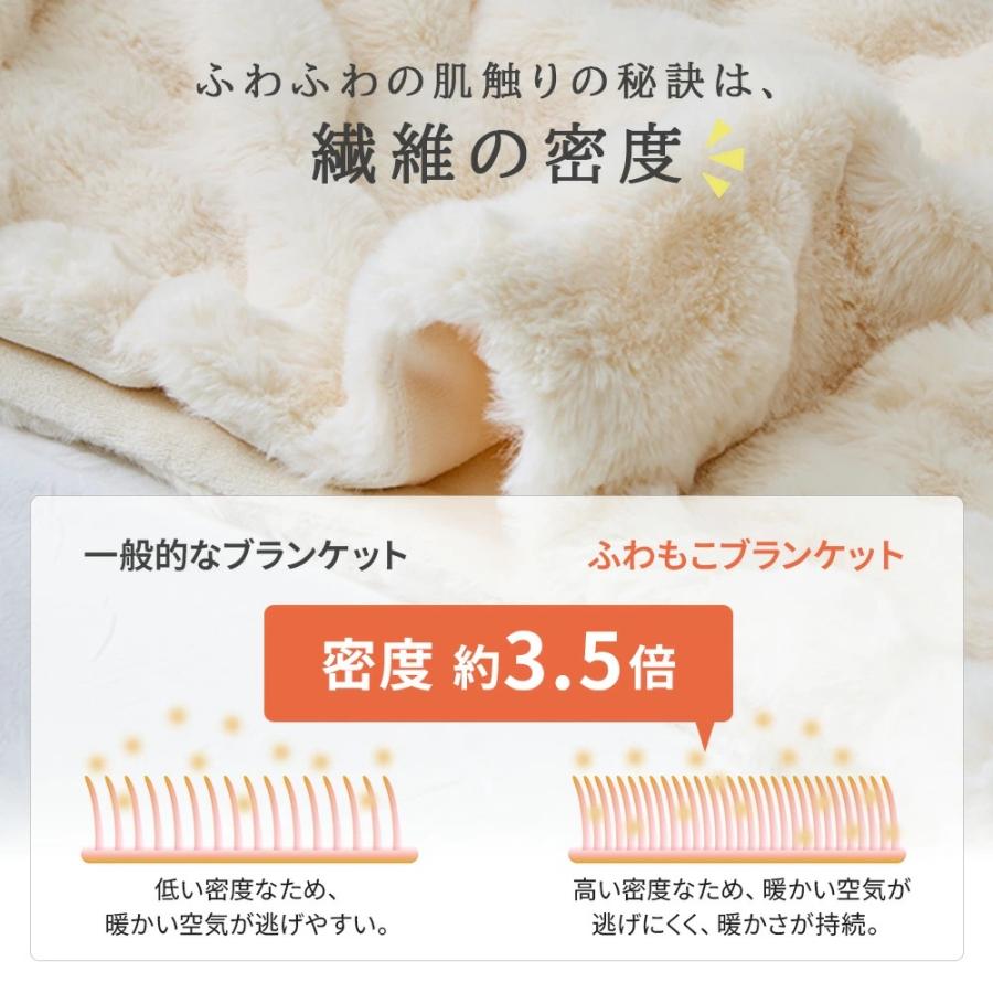 毛布 ブランケット ふわもこ ひざ掛け シングル ダブル 厚手 洗える
