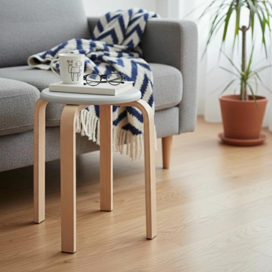 スタッキングチェア スツール 完成品 2脚 4,680円〜 4脚 6脚 パーチスタック 木製 北欧 丸椅子 シンプル コンパクト 軽量 腰掛け イス 椅子 玄関 キッチン |  | 11