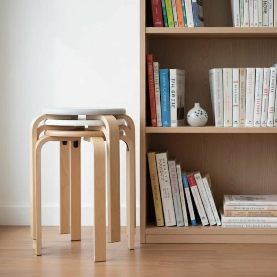 スタッキングチェア スツール 完成品 2脚 4,680円〜 4脚 6脚 パーチスタック 木製 北欧 丸椅子 シンプル コンパクト 軽量 腰掛け イス 椅子 玄関 キッチン |  | 13