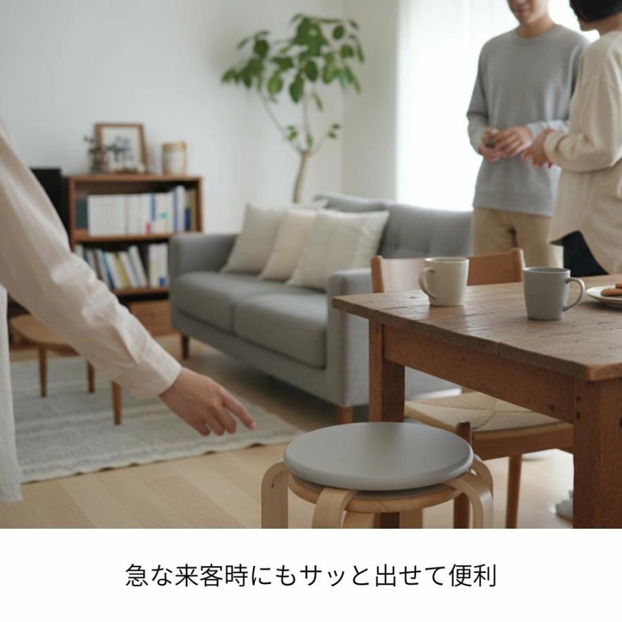 スタッキングチェア スツール 完成品 2脚 4,680円〜 4脚 6脚 パーチスタック 木製 北欧 丸椅子 シンプル コンパクト 軽量 腰掛け イス 椅子 玄関 キッチン |  | 04