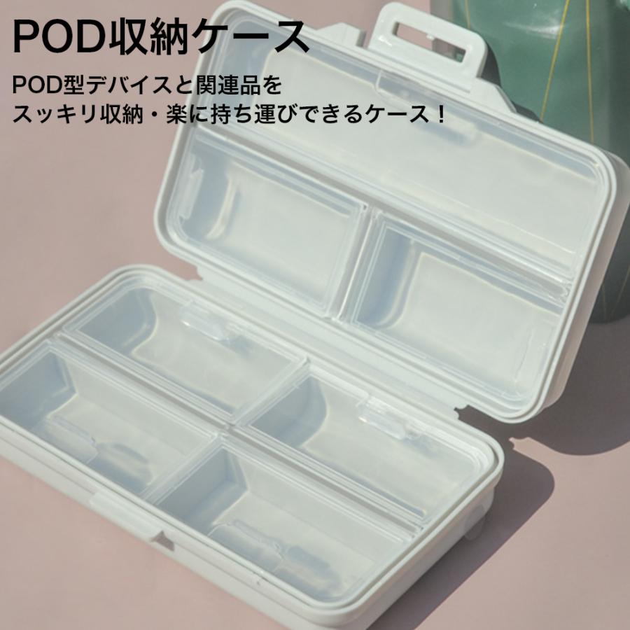 電子タバコ Pod 収納ケース 収納 整理 ケース アクセサリー ブラック グレー コンパクト Vape ベイプ Podcase サンエスライン Yahoo 店 通販 Yahoo ショッピング