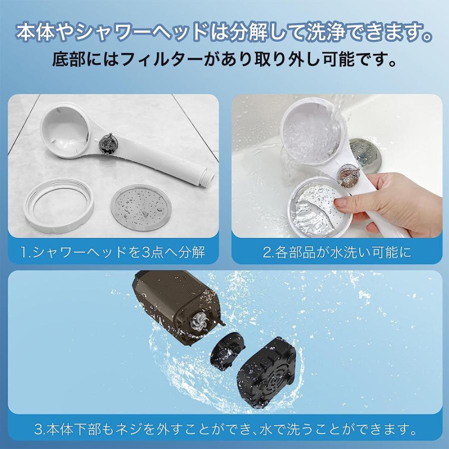 ポータブルシャワー 9000mah アウトドア シャワー 充電式 Re:Gear 大