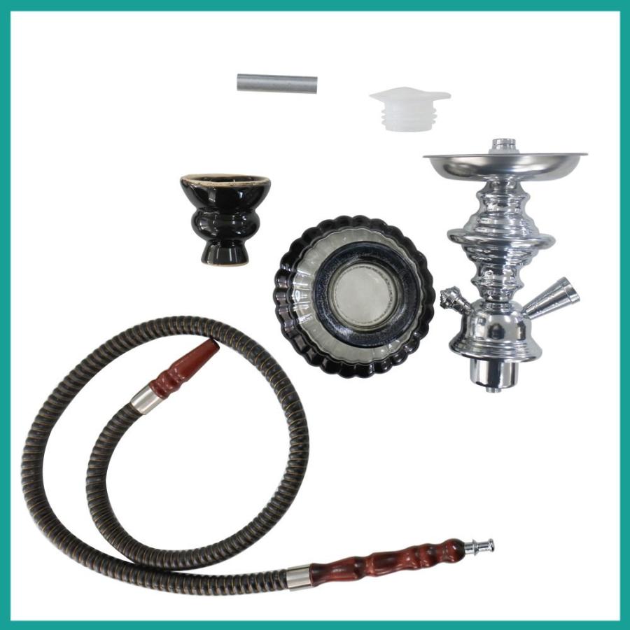 d3 インド製 シーシャ　水タバコ フーカー 水タバコ シーシャ フーカ Shisha Hookah セット 本格 本体 小型